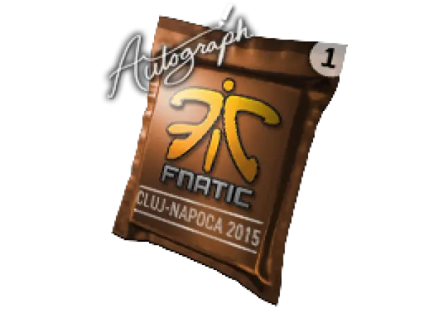 Капсула з автографом | Fnatic | Клуж-Напока 2015