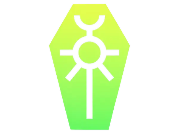 Aufkleber | Necron-Ankh