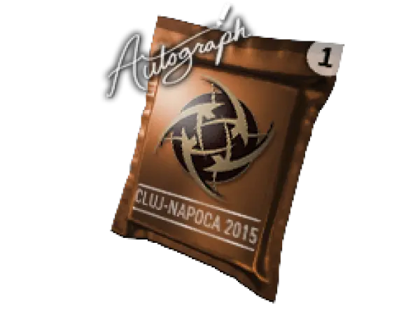 Autogrammkapsel | Ninjas in Pyjamas | Klausenburg 2015