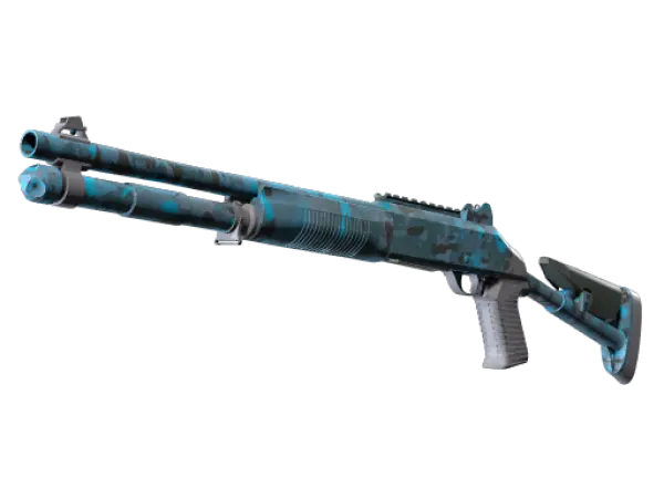 XM1014 (Souvenir) | Blaues VariCamo (Fabrikneu)