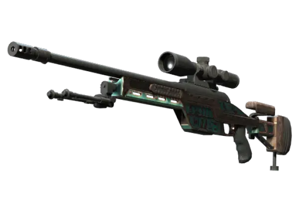 SSG 08 | Azurblaue Glyphen (Fabrikneu)