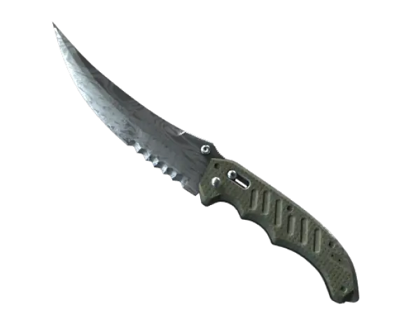 Klappmesser (★) | Damaszener Stahl (Fabrikneu)