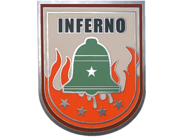 Anstecknadel: Inferno