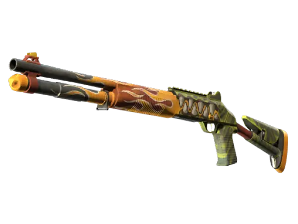 XM1014 (StatTrak™) | Flammgator (Minimale Gebrauchsspuren)