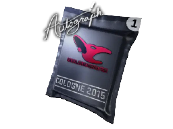 Autogrammkapsel | mousesports | Köln 2015
