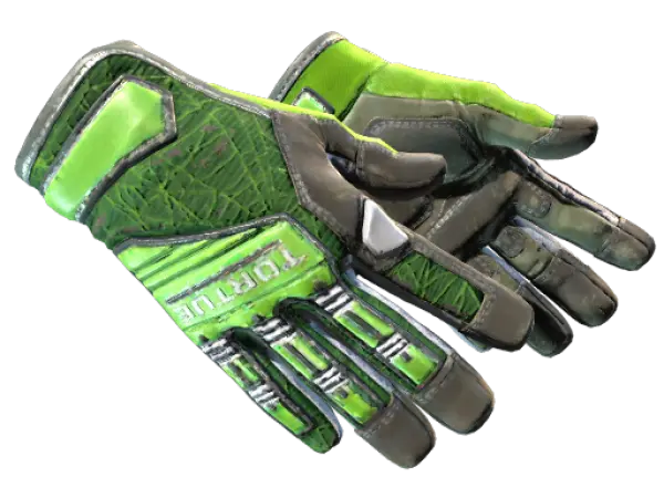 ★ Specialist Gloves | Emerald Web (Well-Worn)
