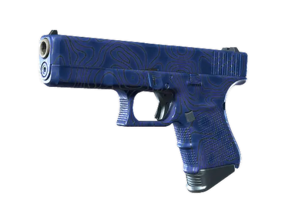 Glock-18 | Ocean Topo (Fabrikneu)