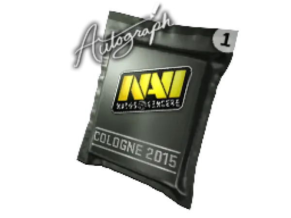 Autogrammkapsel | Natus Vincere | Köln 2015