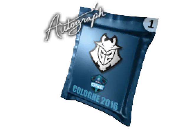 Autogrammkapsel | G2 Esports | Köln 2016