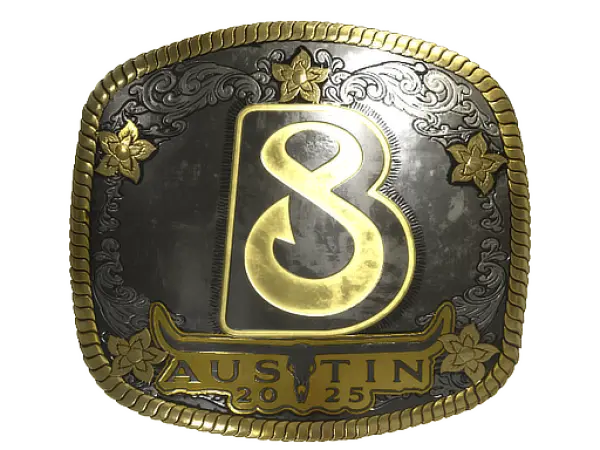 Aufkleber | B8 (Gold) | Austin 2025