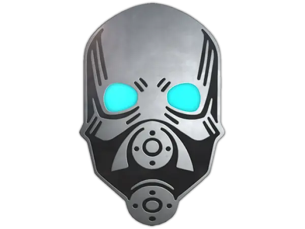 Anstecknadel: Combine-Helm