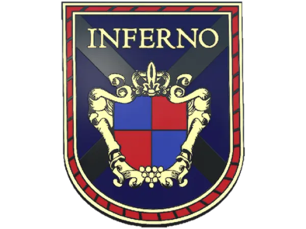 Anstecknadel: Inferno 2