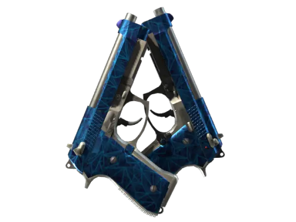 Dual Berettas | Cobalt Quartz (Factory New)