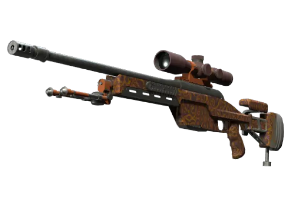 SSG 08 | Oranges Filigranwerk (Fabrikneu)