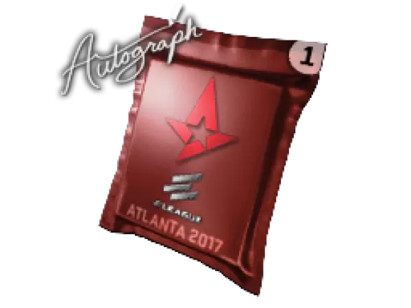Autogrammkapsel | Astralis | Atlanta 2017