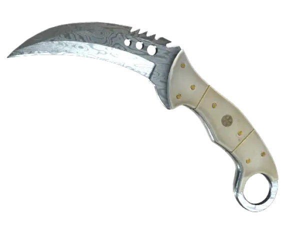 Talon-Messer (★ StatTrak™) | Damaszener Stahl (Fabrikneu)
