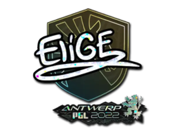 Aufkleber | EliGE (Glitzer) | Antwerpen 2022