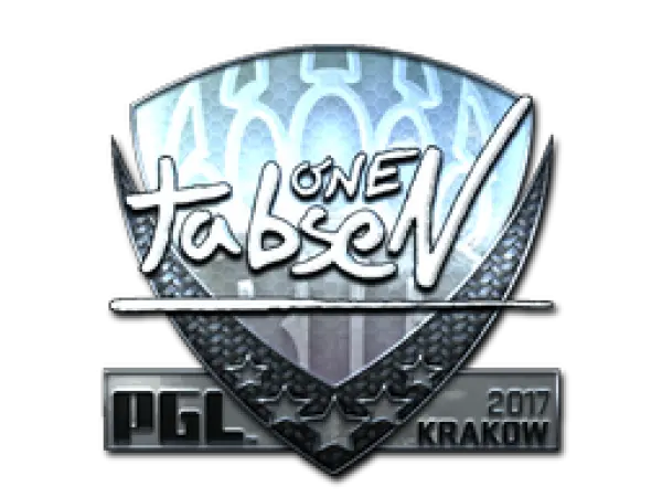 Наліпка | tabseN (лискуча) | Краків 2017