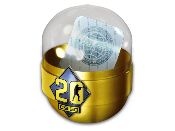 Капсула з наліпками «CS20»