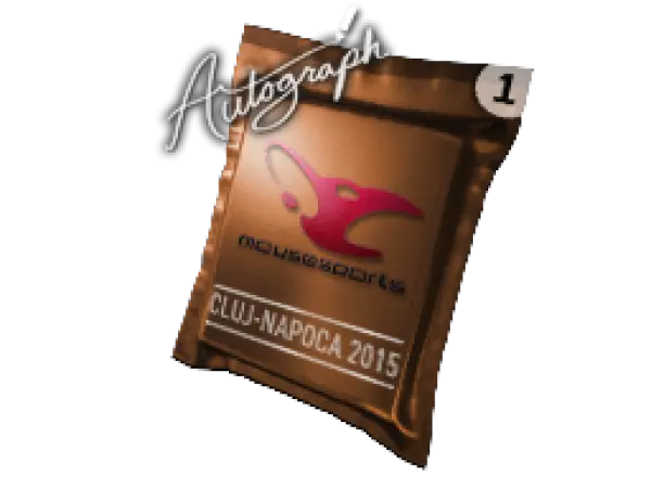 Autogrammkapsel | mousesports | Klausenburg 2015